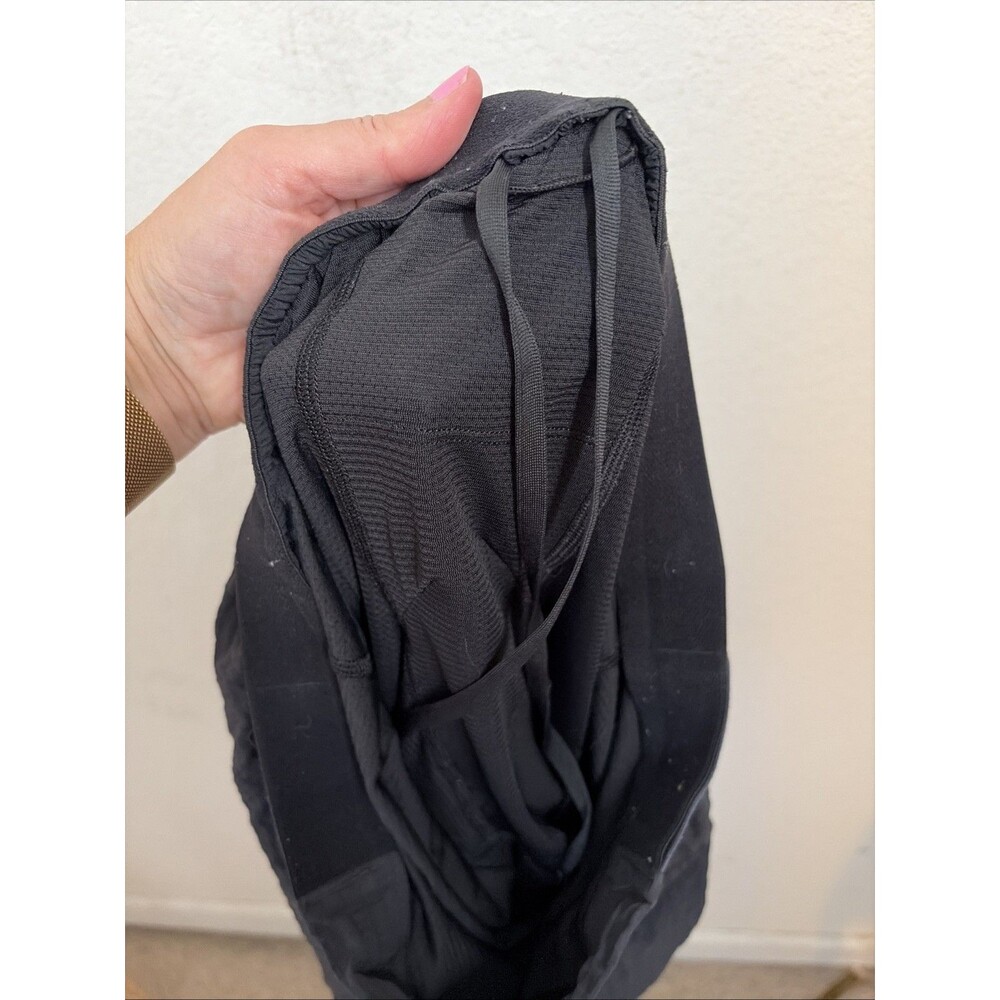 Lululemon Mens M Surge Lined Shorts Limited Edition 6" OOM Liner Black Running - Picture 7 of 8